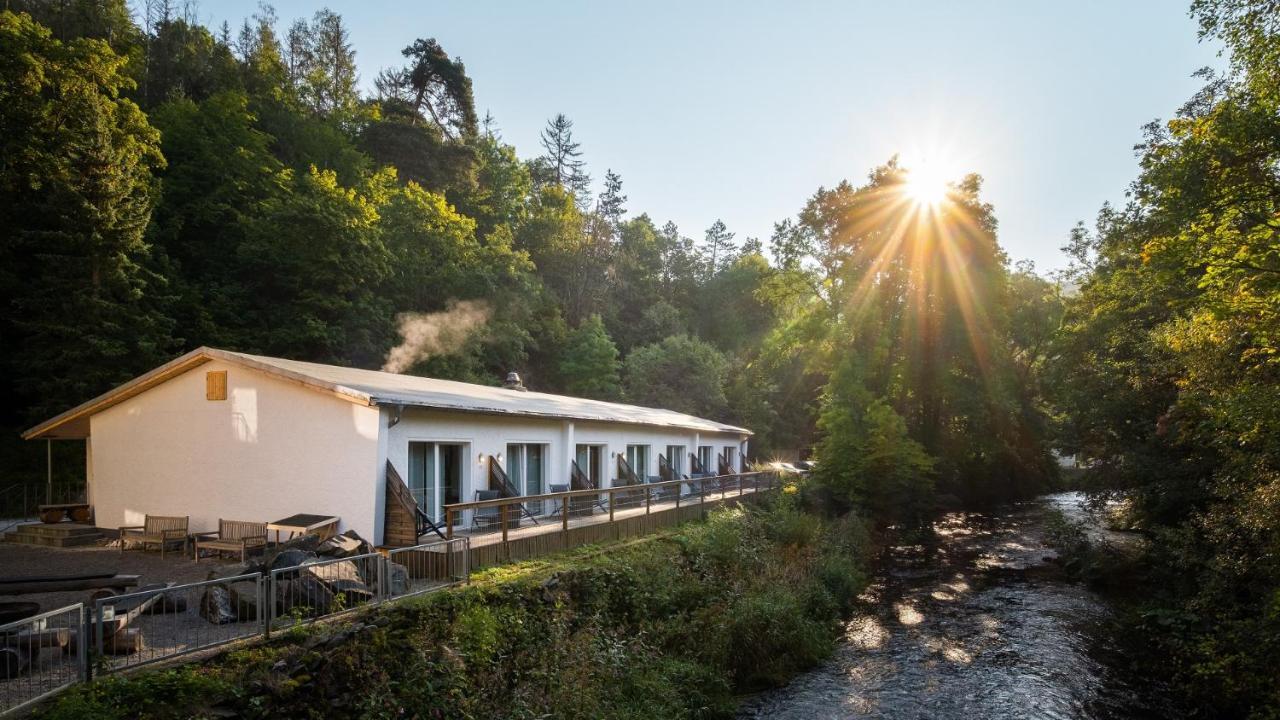 Bodetaler Basecamp Lodge - Bergsport- Und Naturerlebnishotel Rubeland Dış mekan fotoğraf