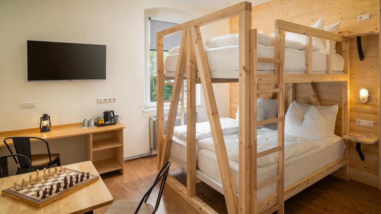Bodetaler Basecamp Lodge - Bergsport- Und Naturerlebnishotel Rubeland Dış mekan fotoğraf